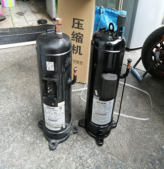 广平中央空调压缩机的更换维修